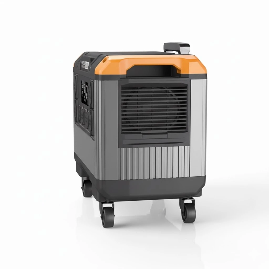 Almacén Eléctrico con Panel Solar