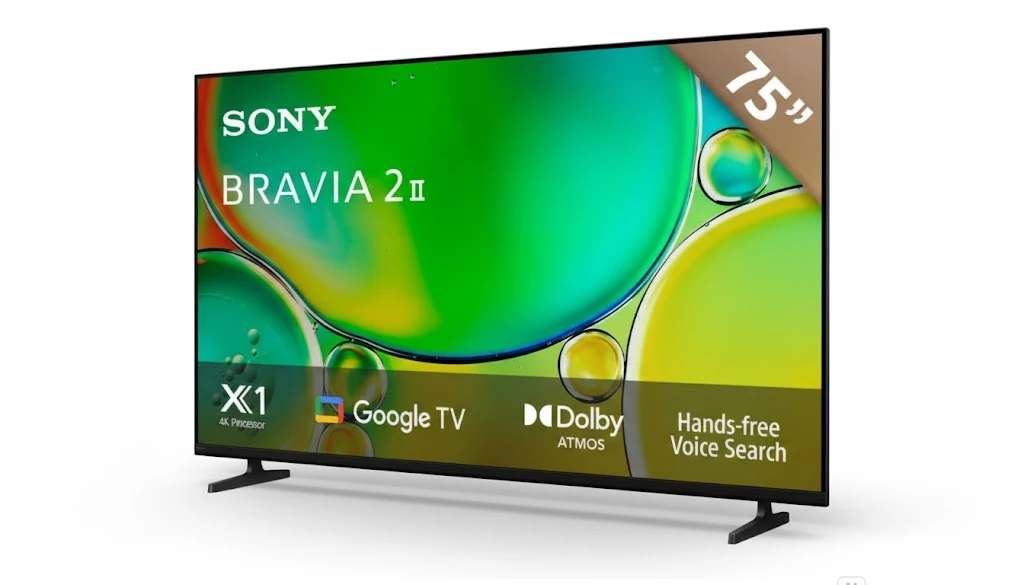 Televisor Sony 75" 4K LED - Smart TV con DTS-X