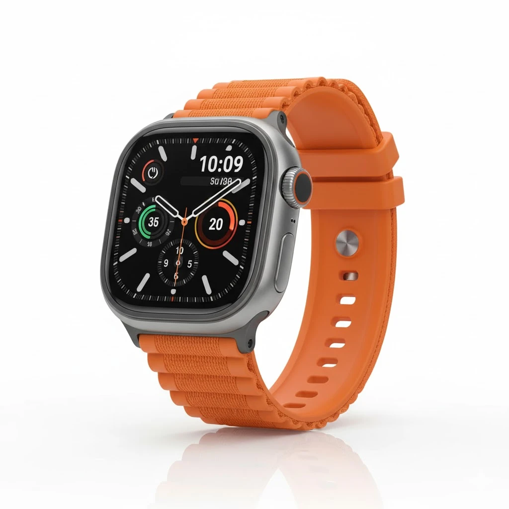 APPLE WATCH ULTRA 2 49MM – TITANIO (BANDA NARANJA)