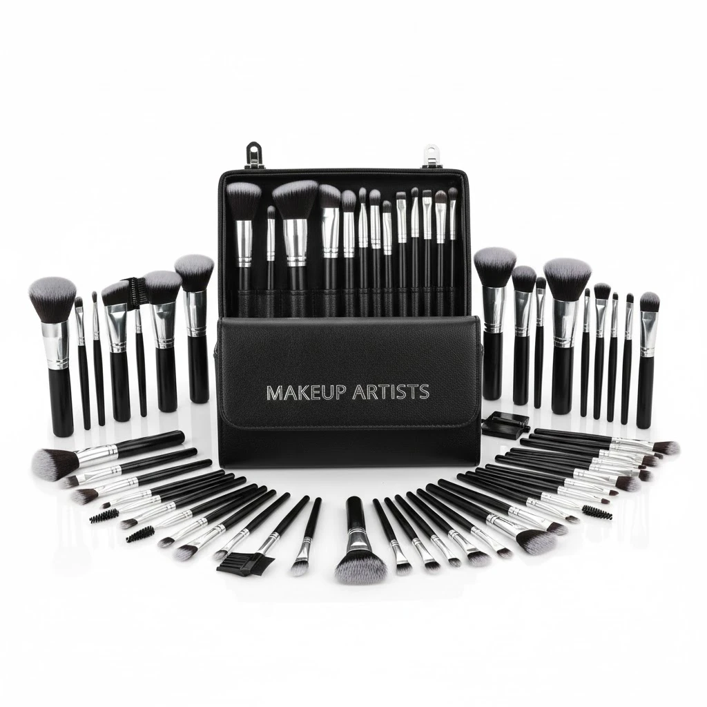 BEILI SET DE BROCHAS DE MAQUILLAJE PROFESIONAL 40 PIEZAS